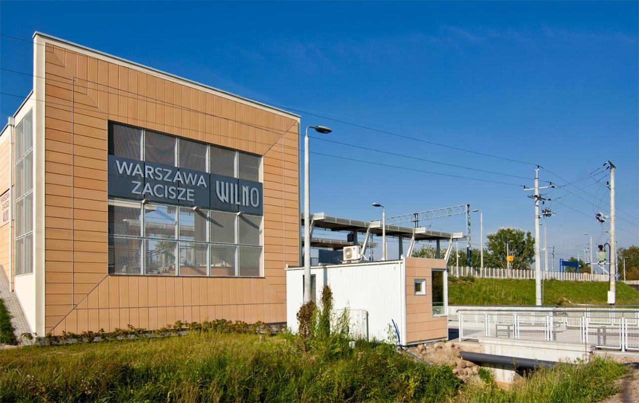 Apartament Green Z Garazem Podziemnym Varsó Kültér fotó