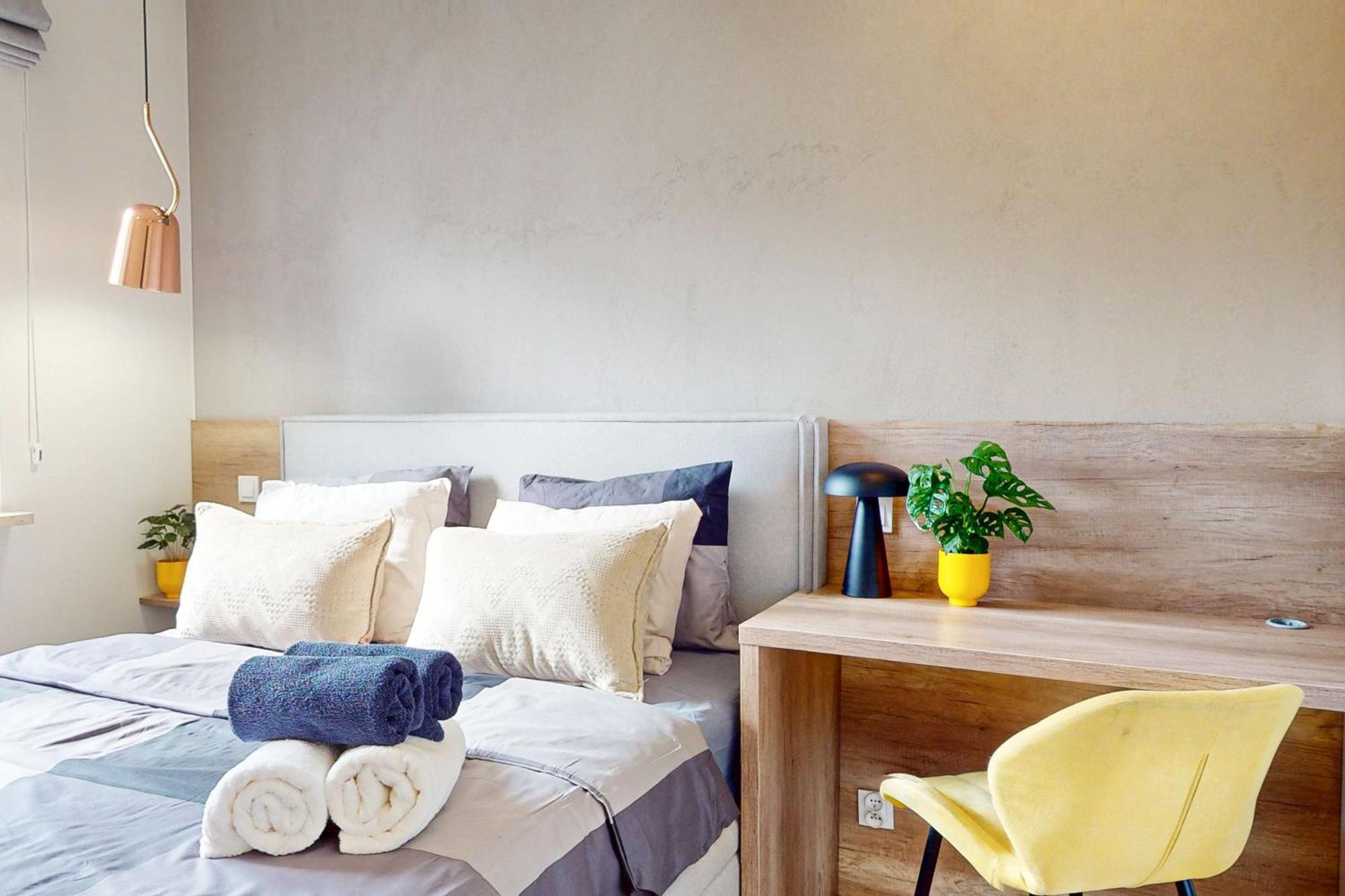 Apartament Green Z Garazem Podziemnym Varsó Kültér fotó
